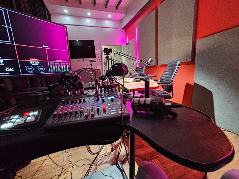 Studio A Professional Setup